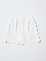 スカラップ スカート