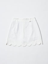 スカラップ スカート