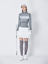 スカラップ スカート