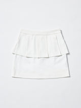 ぺプラムスカート