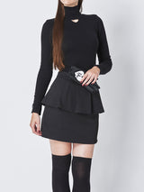 ぺプラムスカート