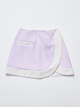 バイカラー パイピング スカート