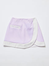 バイカラー パイピング スカート