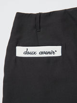 バイカラー パイピング スカート