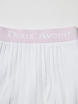 バイカラーサマーニットプリーツスカート