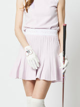 バイカラーサマーニットプリーツスカート