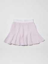 バイカラーサマーニットプリーツスカート