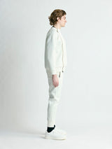 段ボールスウェット ポケットジップパンツ