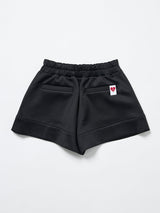 【レディース】段ボールスウェット フロントジップショートパンツ