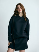 【レディース】段ボールスウェット ジッパー付スカート