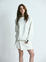 【レディース】段ボールスウェット ジッパー付スカート