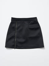 【レディース】段ボールスウェット ジッパー付スカート