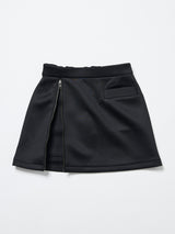 【レディース】段ボールスウェット ジッパー付スカート