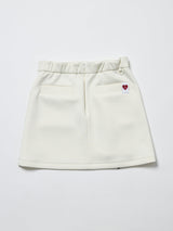 【レディース】段ボールスウェット ジッパー付スカート