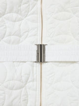 ファー付 中綿キルティング ワンピース