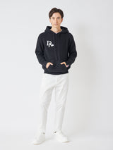 アンチピリング  リブニットパーカー