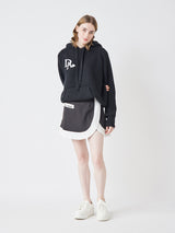 アンチピリング  リブニットパーカー