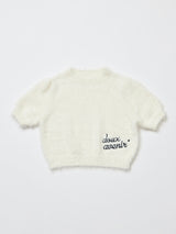 【アームウォーマー付】シャギーニットトップス