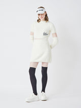 【アームウォーマー付】シャギーニットトップス