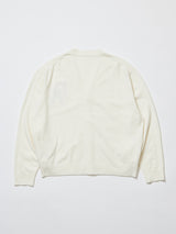 DAロゴ ソフトタッチ  Vネックニットカーディガン