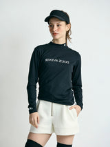 長袖 ミラーロゴ UVカットソー