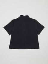 シースルーハイネックトップス