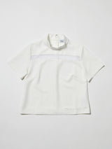 シースルーハイネックトップス