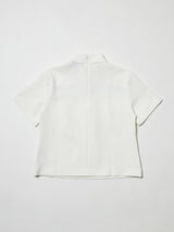 シースルーハイネックトップス