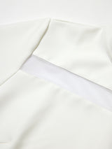 シースルーハイネックトップス