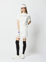 シースルーハイネックトップス