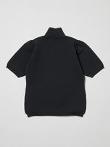 カットアウト半袖 ニットトップス