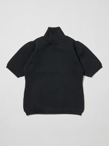 カットアウト半袖 ニットトップス