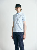 ラウンドカラーポロシャツ