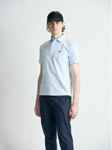 ラウンドカラーポロシャツ