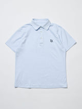 ラウンドカラーポロシャツ