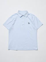 ラウンドカラーポロシャツ