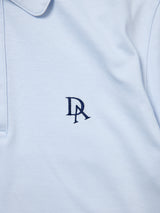 ラウンドカラーポロシャツ