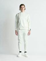 段ボールスウェット サイドジップ開きトレーナー