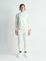 段ボールスウェット サイドジップ開きトレーナー