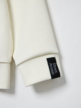 段ボールスウェット サイドジップ開きトレーナー