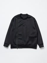 段ボールスウェット サイドジップ開きトレーナー