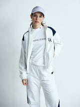 バイカラーウインドブレーカー