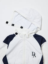 バイカラーウインドブレーカー