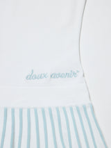 【レディース】サマーニット　プリーツスカートワンピース